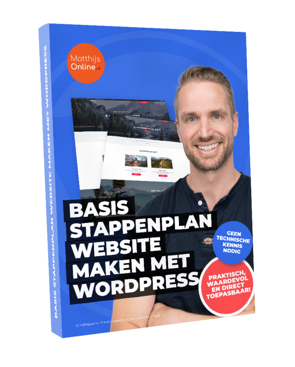 Basis stappenplan website maken met WordPress pdf download