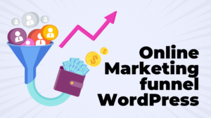 Online marketing funnel WordPress