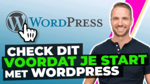 Website maken WordPress